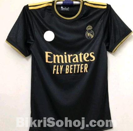 Real Madrid black Jersey